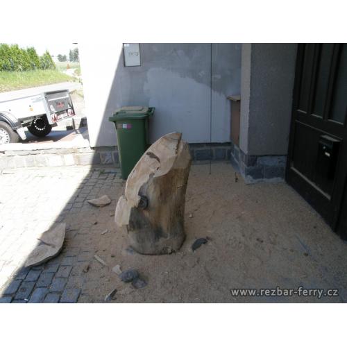 Vlk s vlčetem - rozpracován